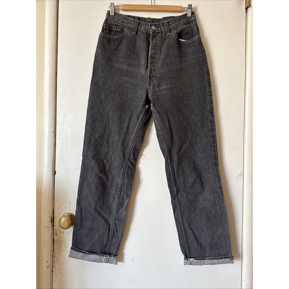 Vtg Women’s Levis 501 Denim Mom Jeans High Rise 18501-159 USA 80’s | 25W X 27L